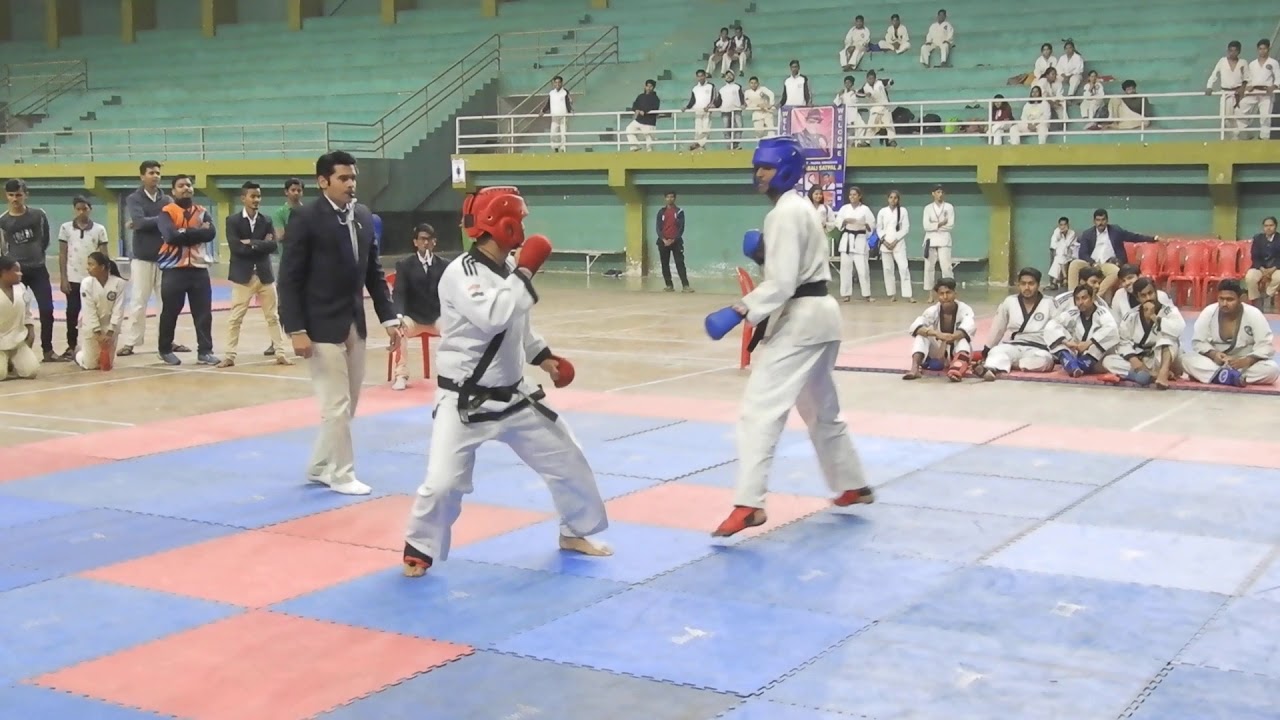Tang soo do national championship  blue Maharashtra Vs red Delhi won off tha me blue Maharashtra 🥇