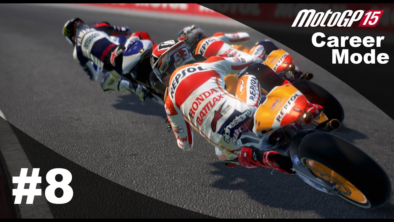 MotoGP 15 Gameplay Career Mode Walkthrough - Part 8 Moto 3 (Australia, Malaysia & Valencia)