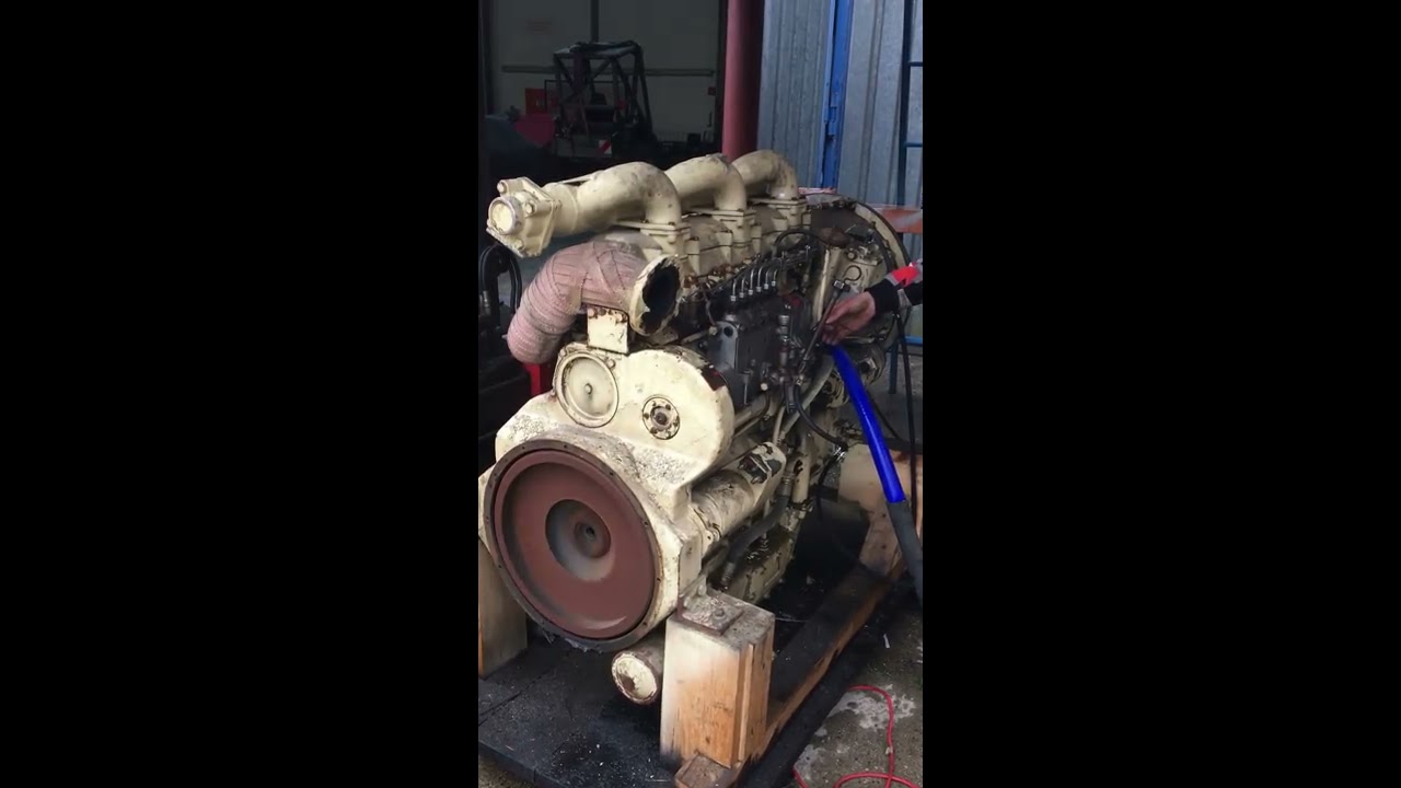 Saurer 3FA Tank ENGINE start up