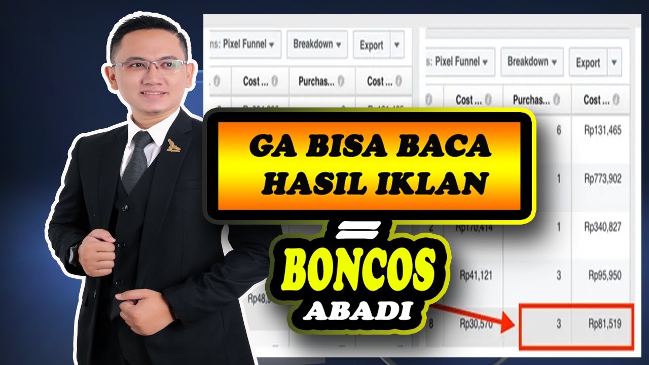 CARA MEMBACA HASIL IKLAN FB ADS | DETAIL! PRAKTEKKAN AGAR TIDAK BONCOS