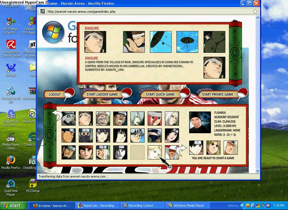 Naruto-arena hack