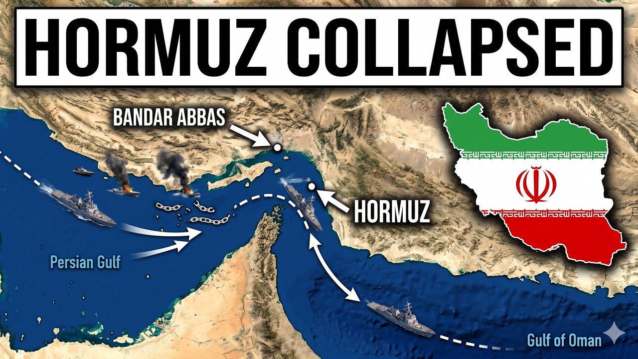 Iran&rsquo;s Hormuz Blockade Have Been Collapsed! U.S Destroyers Cross the Strait to END IRGC&rsquo;s Strikes