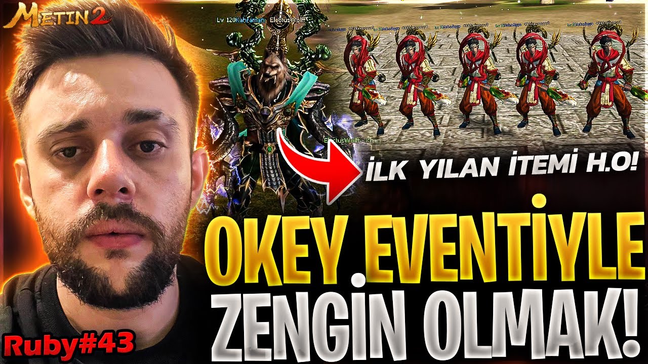 BU SETUP İLE OKEY EVENTİNDE ZENGİN OLACAĞIZ ! LYCANA YENİ İTEMLER ALDIK ! METİN2 TR RUBY BÖLÜM 43
