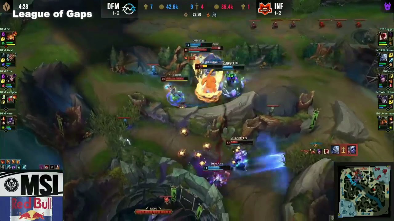 Another AMAZING Team Fight by DFM! | MSI 2021