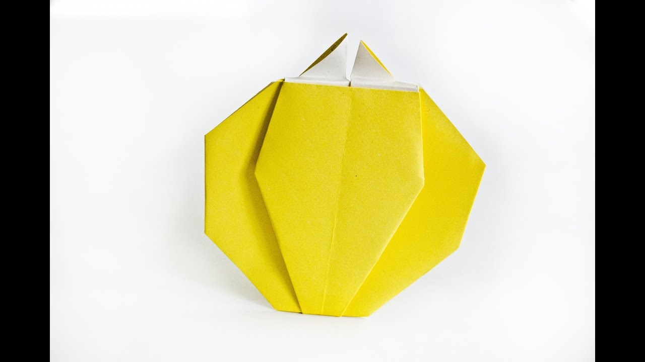 How to make a paper Bell Pepper | origami Vegetables |  Easy origami