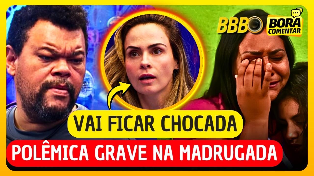 🚨BBB26 URGENTE! MADRUGADA TENSA! Babu PEGA PESADO contra Ana Paula e CONFIRMA o PIOR! VAZA O PAREDÃO