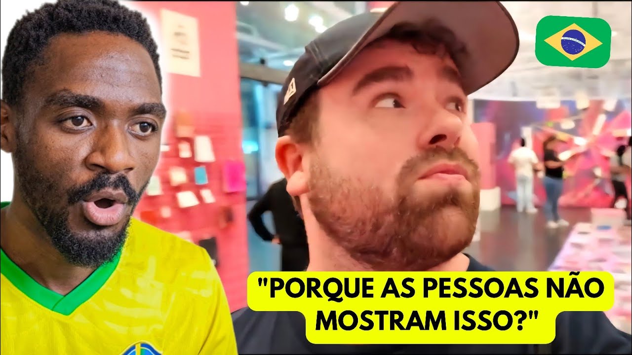 Gringo se SURPREENDE com o TANTO que São Paulo OFERECE