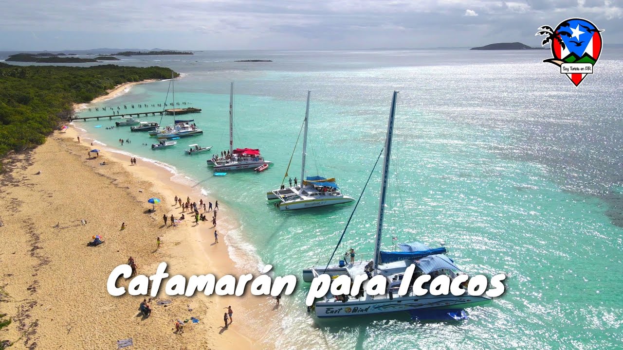 Catamarán para Icacos | Barefoot de Castillo Tours