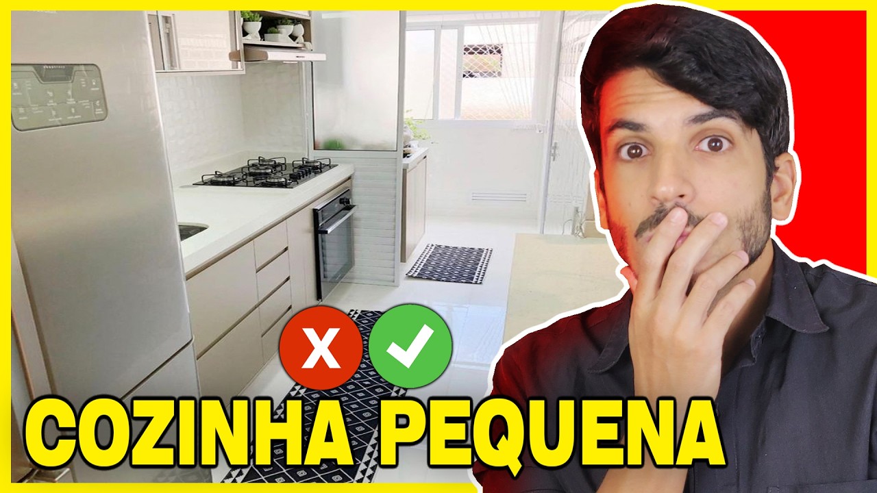 TOP 10 IDEIAS DE DESIGN DE INTERIORES PARA COZINHA PEQUENA