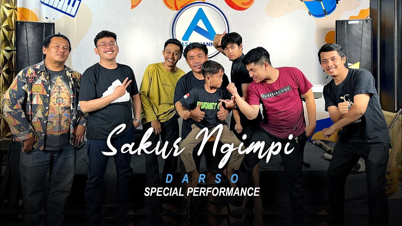 DARSO - sakur ngimpi || Live Cover ASACHANNEL feat BARNET ATM & SLEBEW ||