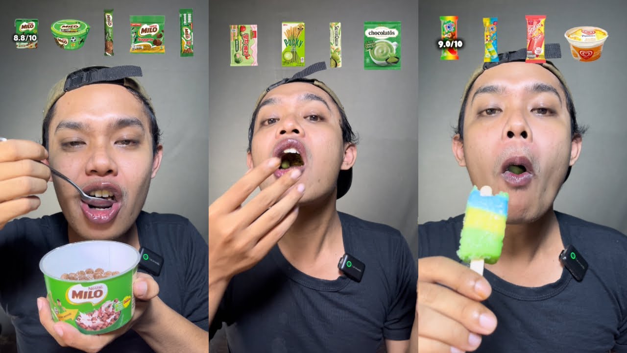 [KOMPILASI] MAKAN SERBA MILO, RASA MATCHA, DAN ES KRIM WALLS 