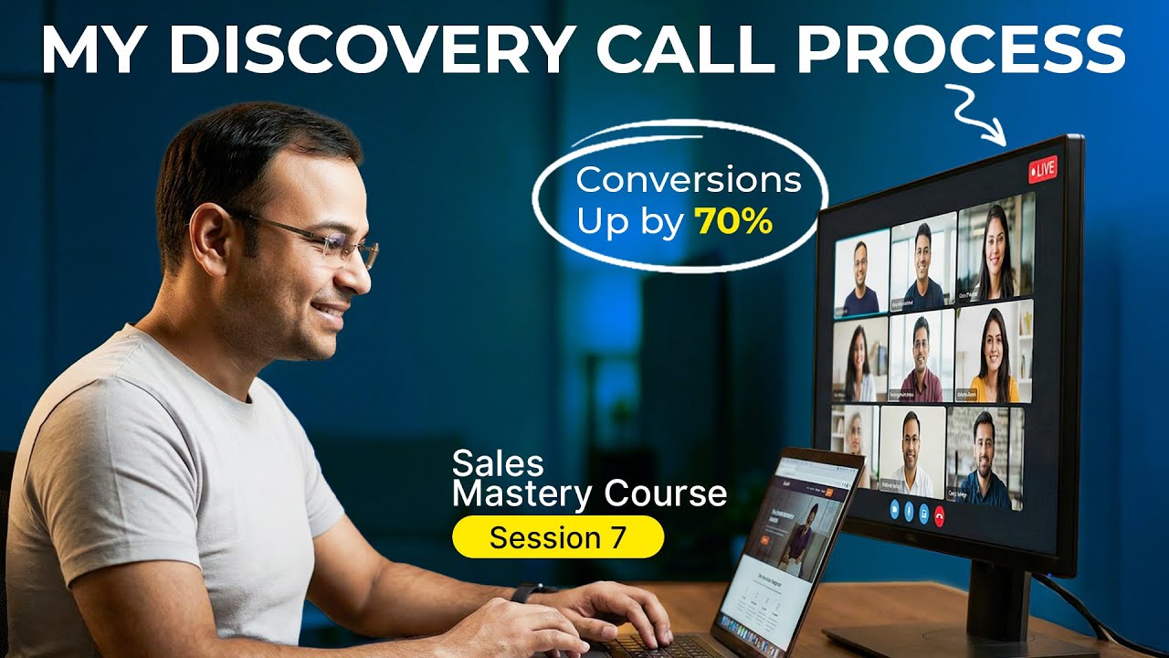 My Exact Discovery Sales Call Process (Free Template Inside) - Umar Tazkeer