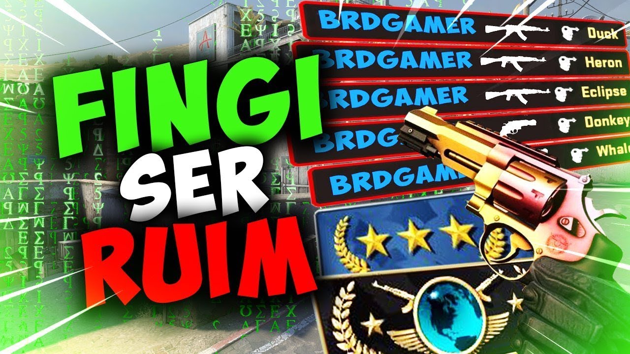 FINGI ser RUIM - Criança XITER no time, Liguei o HACK! (RAGE)