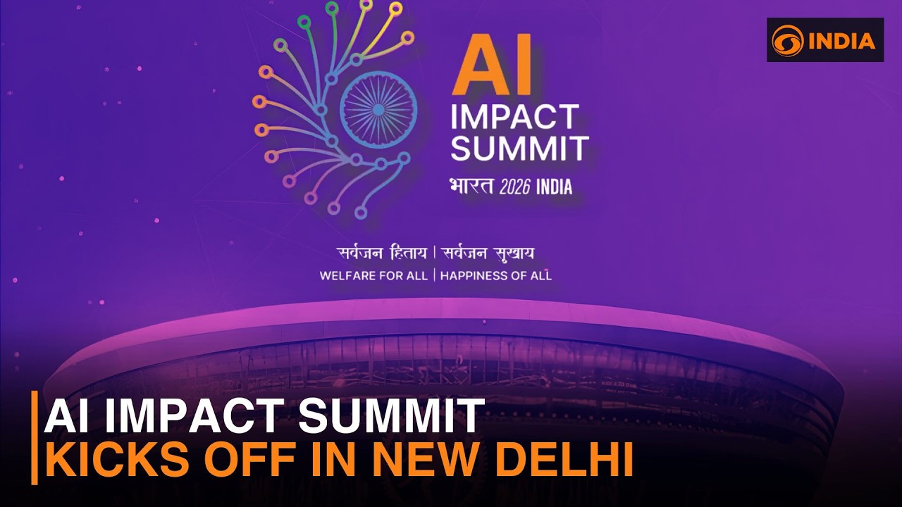 AI Impact Summit kicks off in New Delhi & more | DD India News Hour | 9PM IST