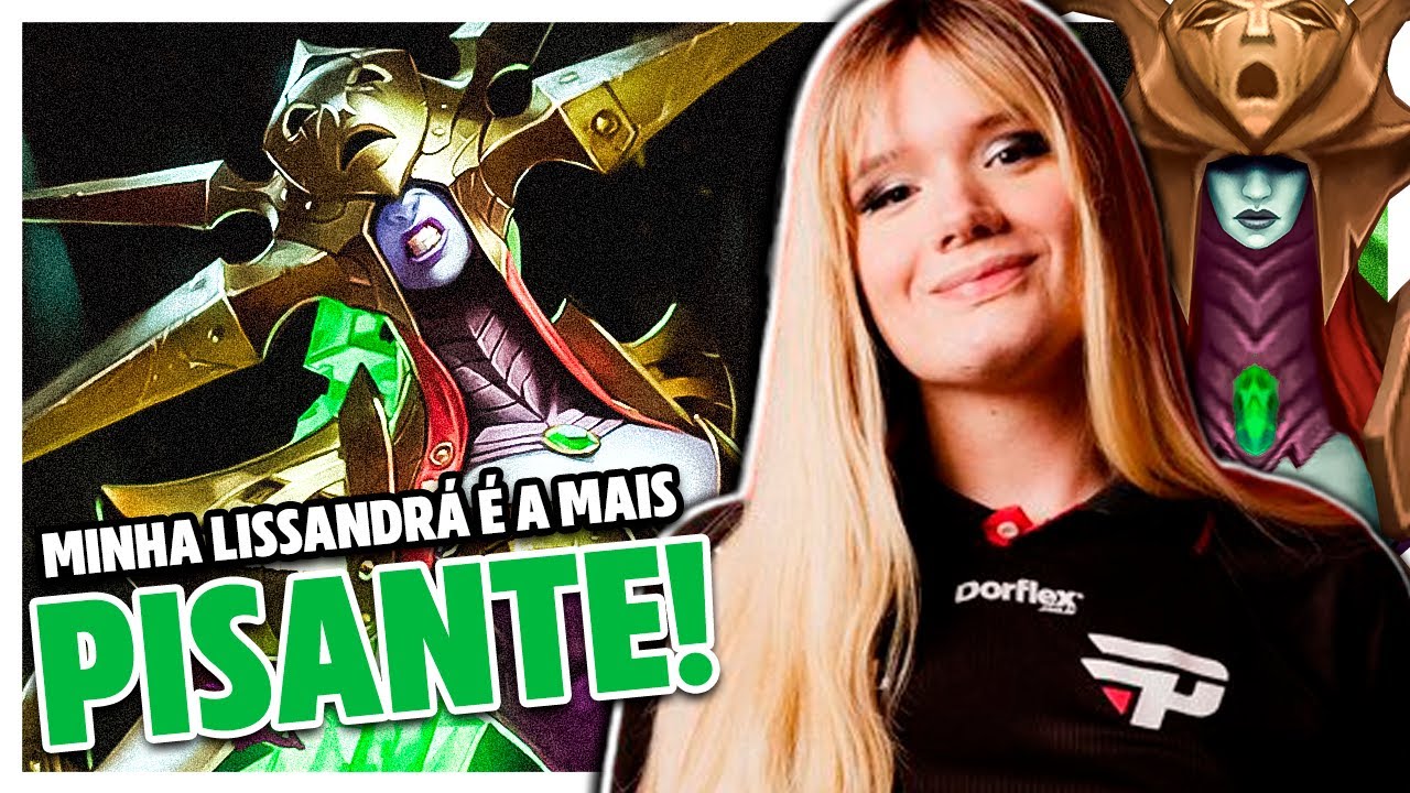 LOL: QUANDO EU JOGO DE LISSANDRA O RESULTADO É UM SÓ! | Sabrinoca