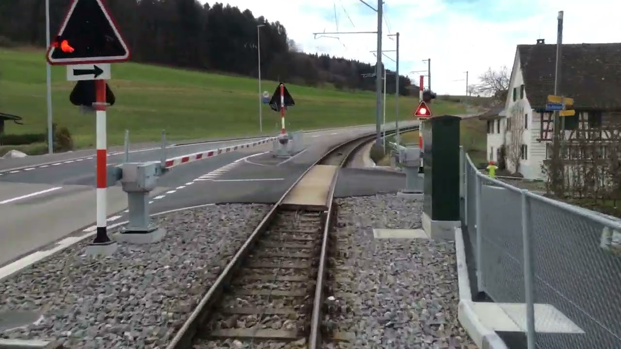 Forchbahn S18 Januar 2015 Esslingen -  Stadelhofen