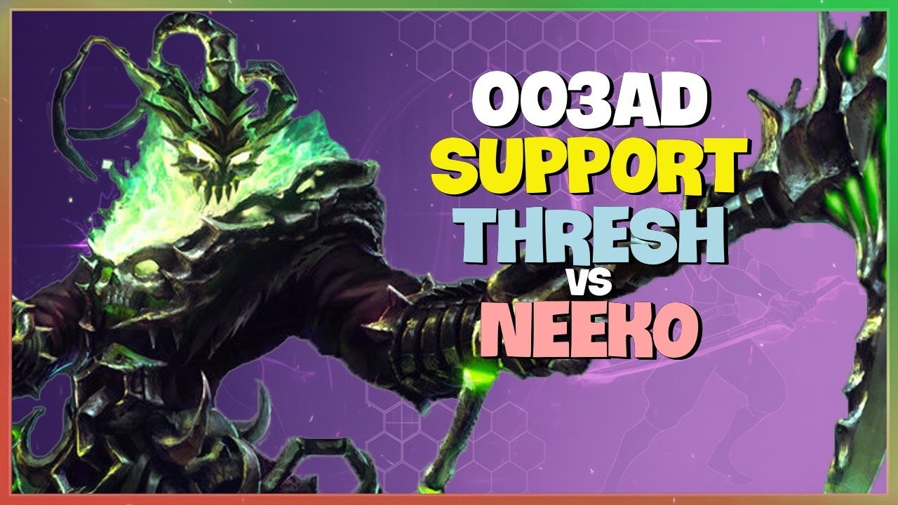 003ad Thresh : His CRUSHING Hooks are DEVASTATING Neeko in Challenger Elo