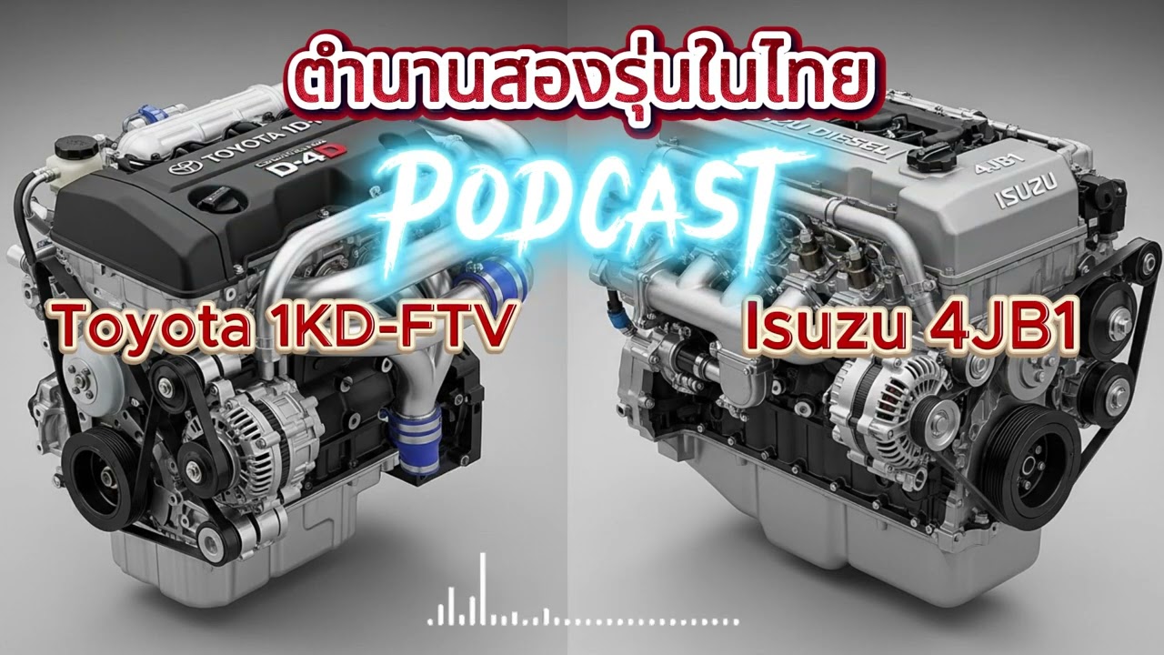 1KD ดวล 4JB1 ความแรงปะทะความอึด