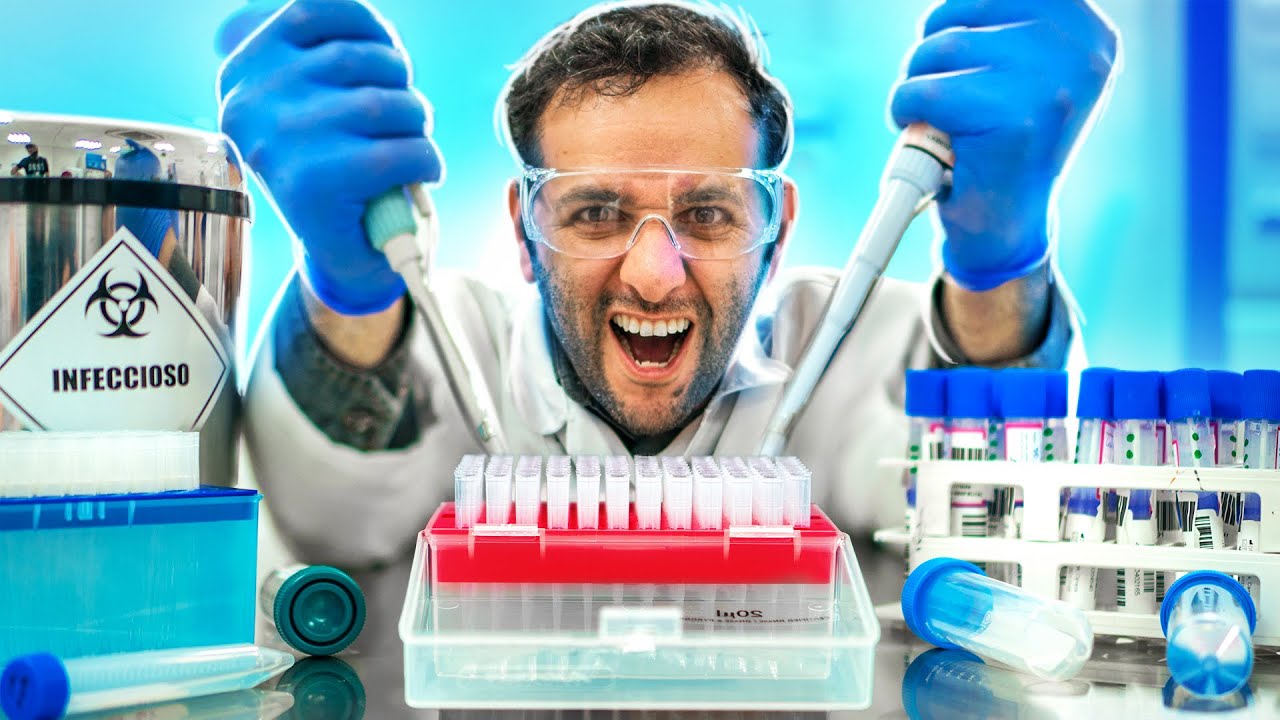 Como é feito um TESTE DE DNA? #Boravê no laboratório DE VERDADE!