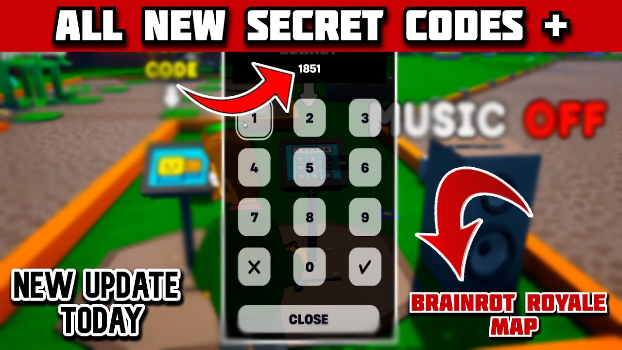 BRAINROT ROYALE MAP FORTNITE CREATIVE - ALL SECRETS CODE, SURVIVE WAVES, UPGRADE BASE