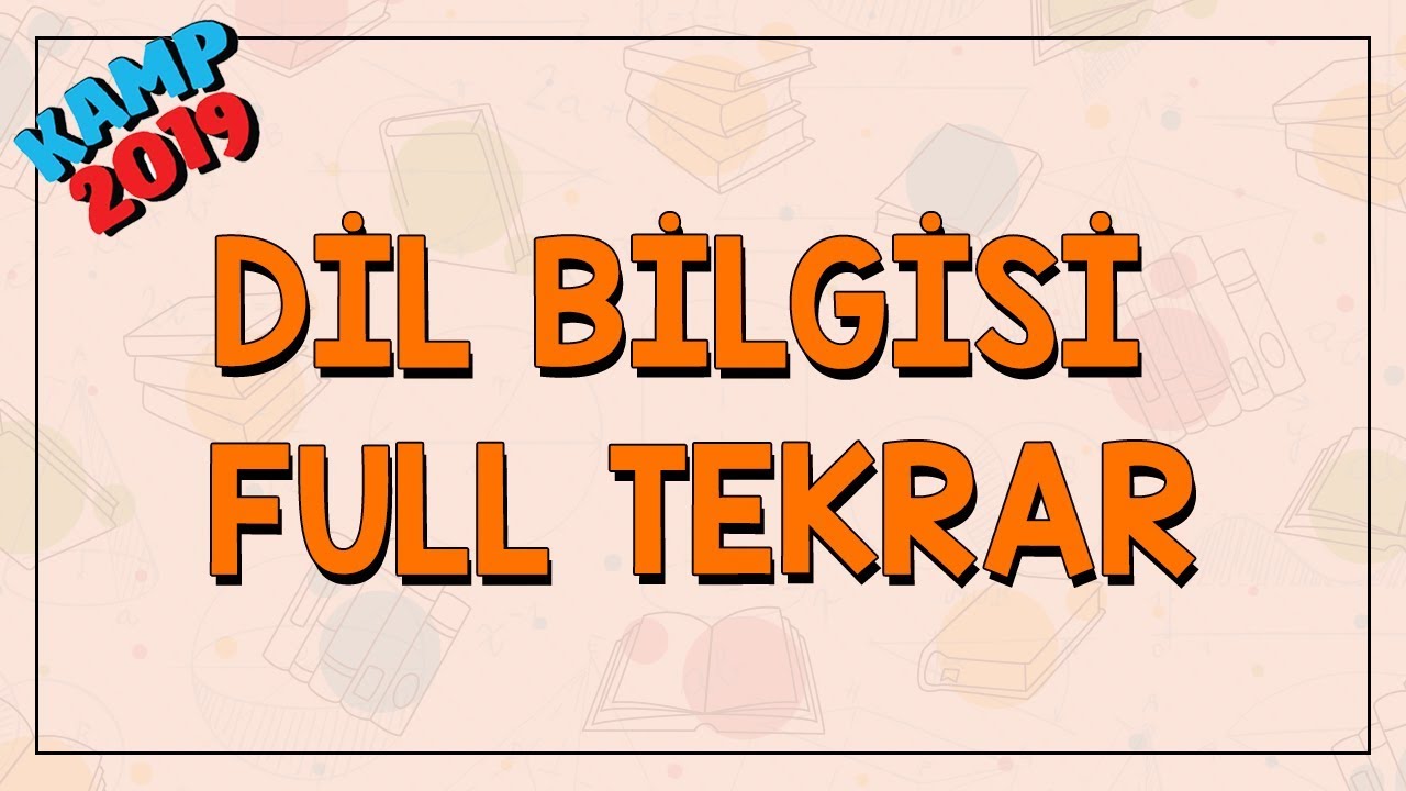 Dil Bilgisi Full Tekrar!