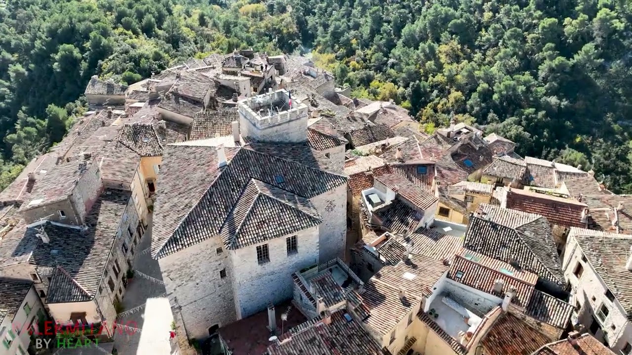 COTE D'AZUR | TOURRETTES-SUR-LOUP | DJI MAVIC AIR 3 CINE DRONE FOOTAGE