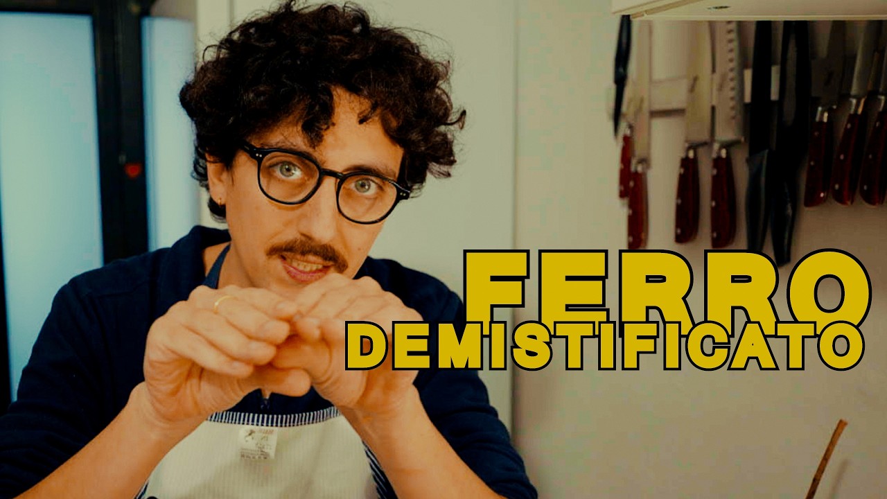 pulizia di routine del padellino di ferro