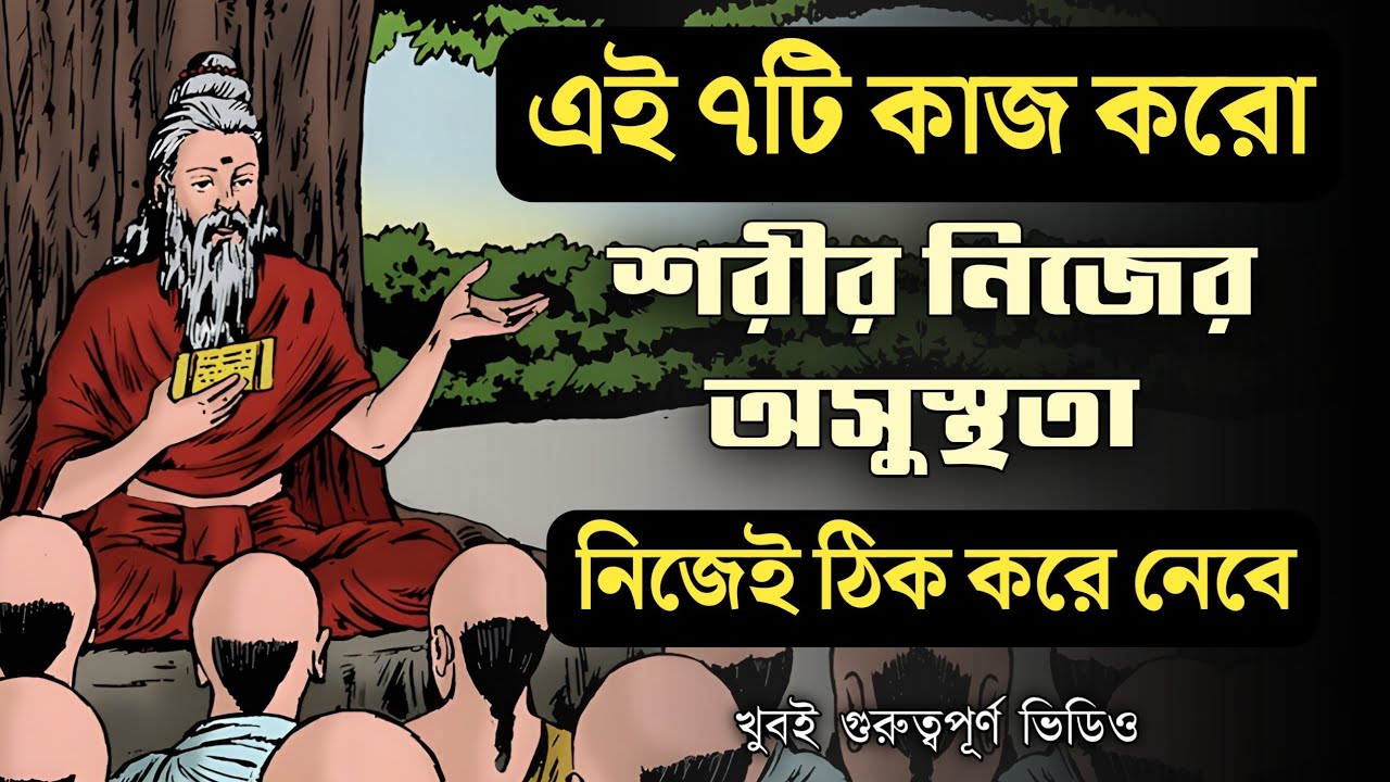 শুধু এই ৭টি কাজ করো দেখবে শরীর নিজের অসুস্থতা নিজেই ঠিক করে নেবে | Health Tips By Inside Yourself |