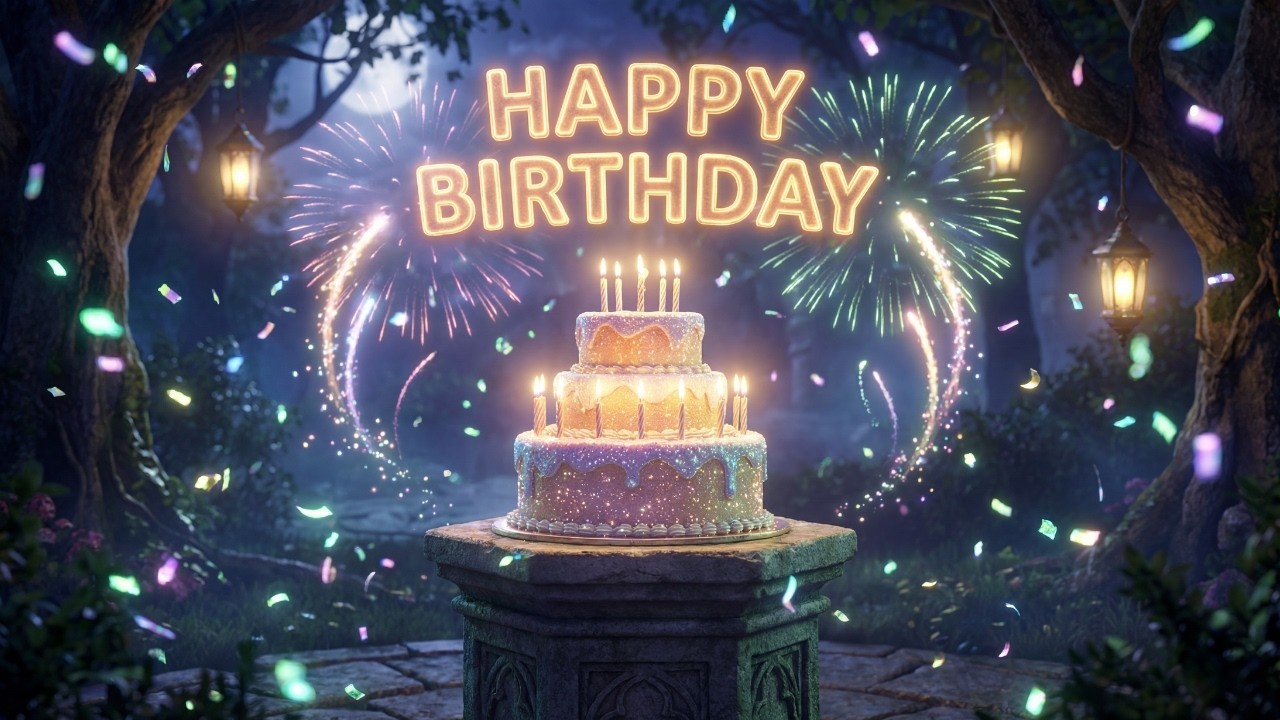 Happy Birthday To You 🎂 (Classic & Cheerful Sing-Along)