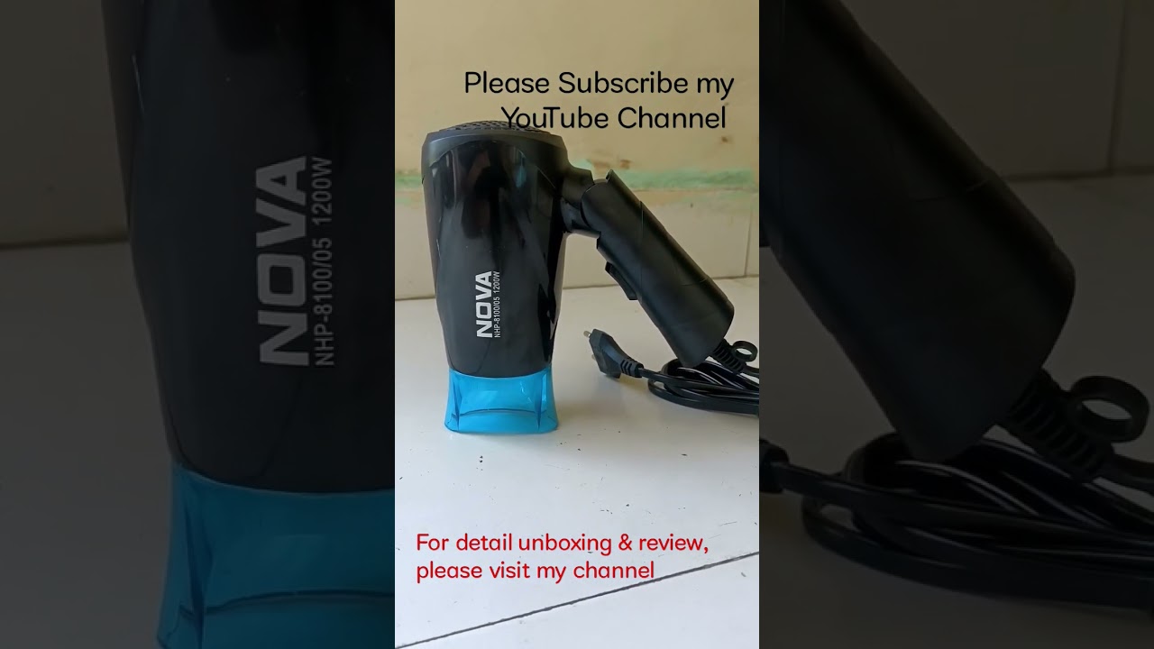Nova Hair Dryer ⚡⚡ unboxing and review