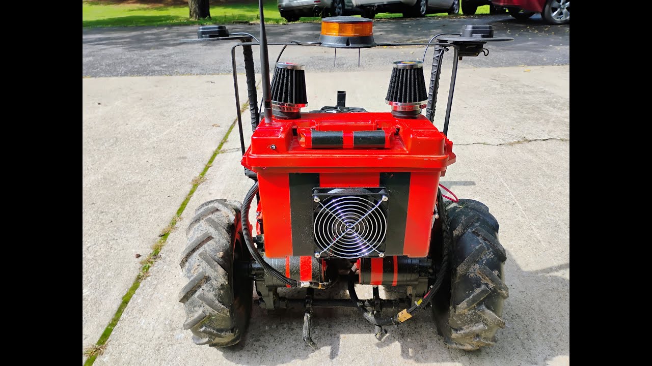 Ardupilot Mower RTK GPS is Finally Mowing