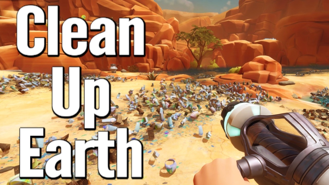 Time Travelling While Recycling is SO Satisfying | Clean Up Earth (Steam Next Fest)