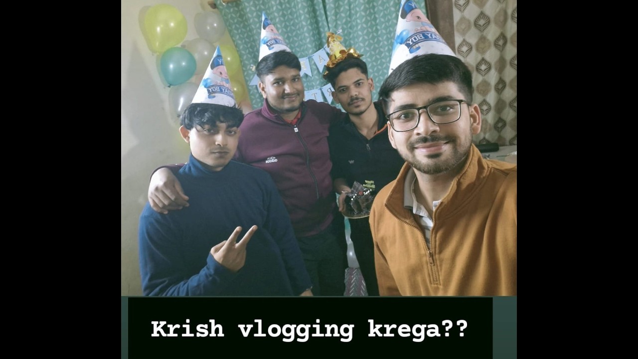 First vlog (trial mode).......... #trending #vlog #birthday #memes