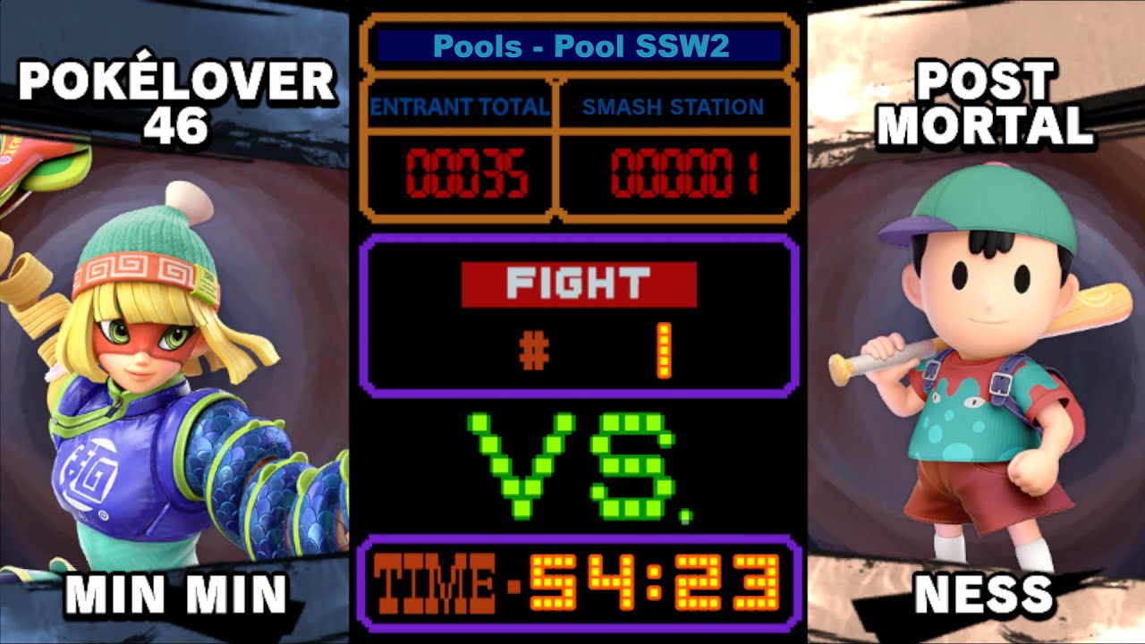 Smash Station: #358 - HONOR | Pokélover46 vs KU | PostMortal - Pools - Pool SSW2