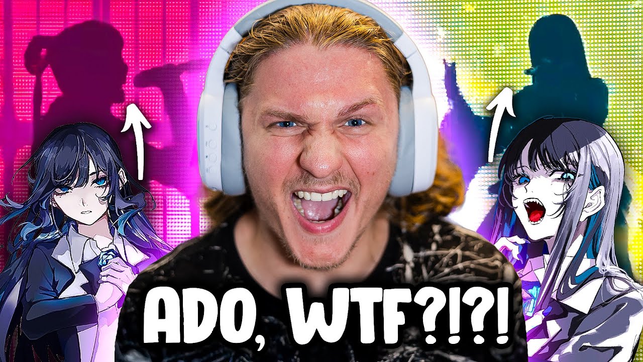 🔥 NEW FAN Reacts to Ado [LIVE] (Unravel, Tot Musica + more!) | SO GOOD, I'M MAD 😡
