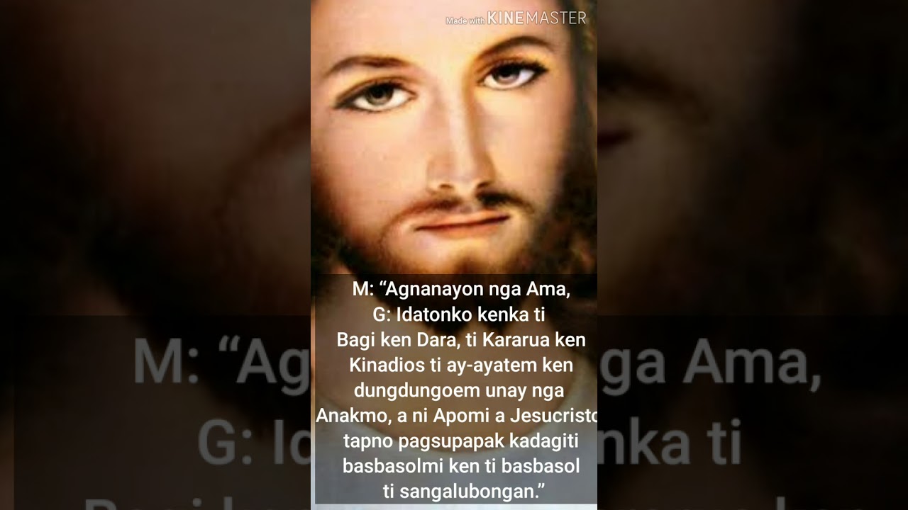 DIVINE MERCY CHAPLET (ILOCANO - Lualo ti Nadiosan a Kaasi)