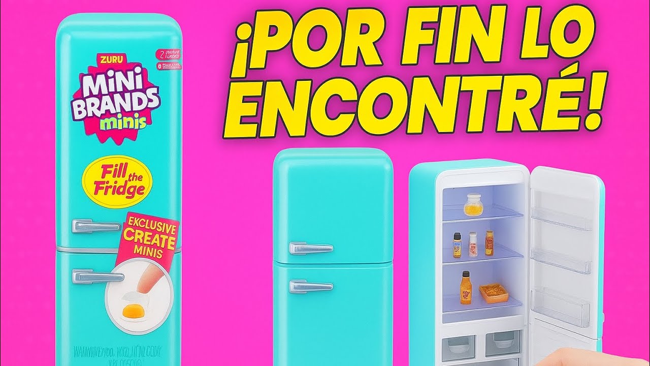 🛒 Abriendo el Fill the Fridge de Mini Brands | ¡Sorpresas increíbles!✨⭐️💫🌟