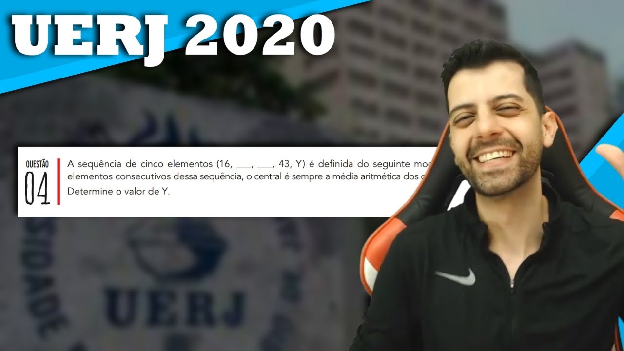 UERJ 2020 Q4 A sequência de cinco elementos