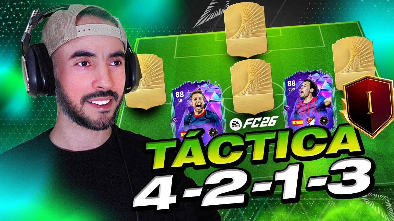 ¡ROTO! MEJOR TÁCTICA 4213 Post-Parche FC 26