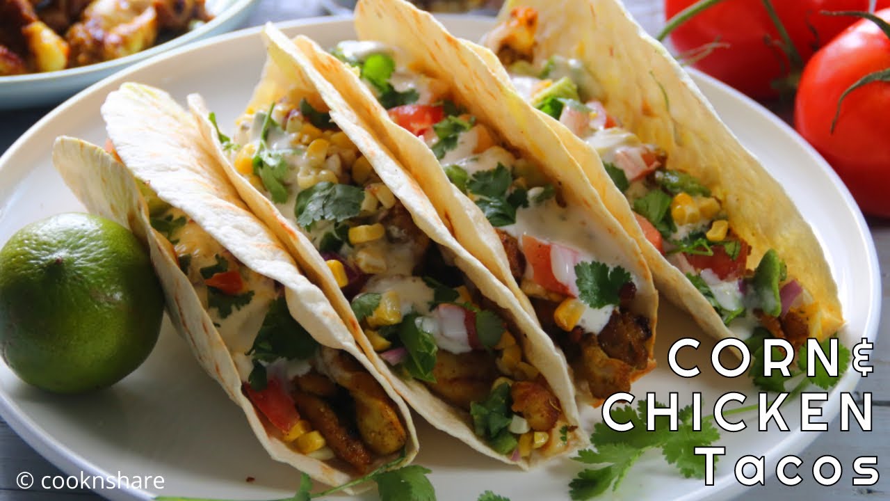 Street Food Delight: Corn and Chicken Tacos Done Right