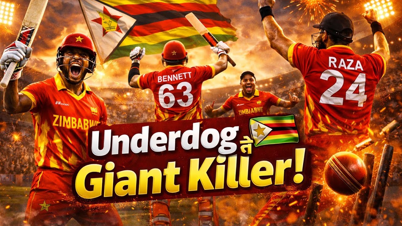 Underdog Zimbabwe Shocked The World 😱 | T20 World Cup 2026