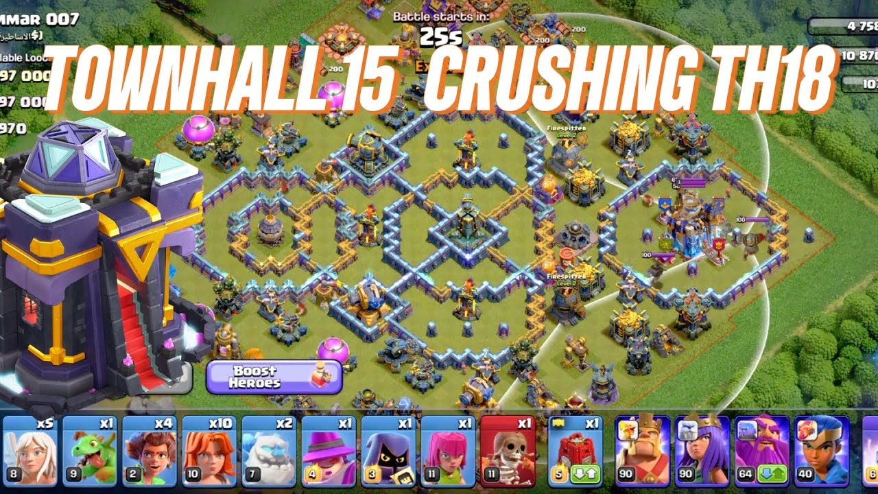 TOWNHALL 15 CRUSHING TH18
