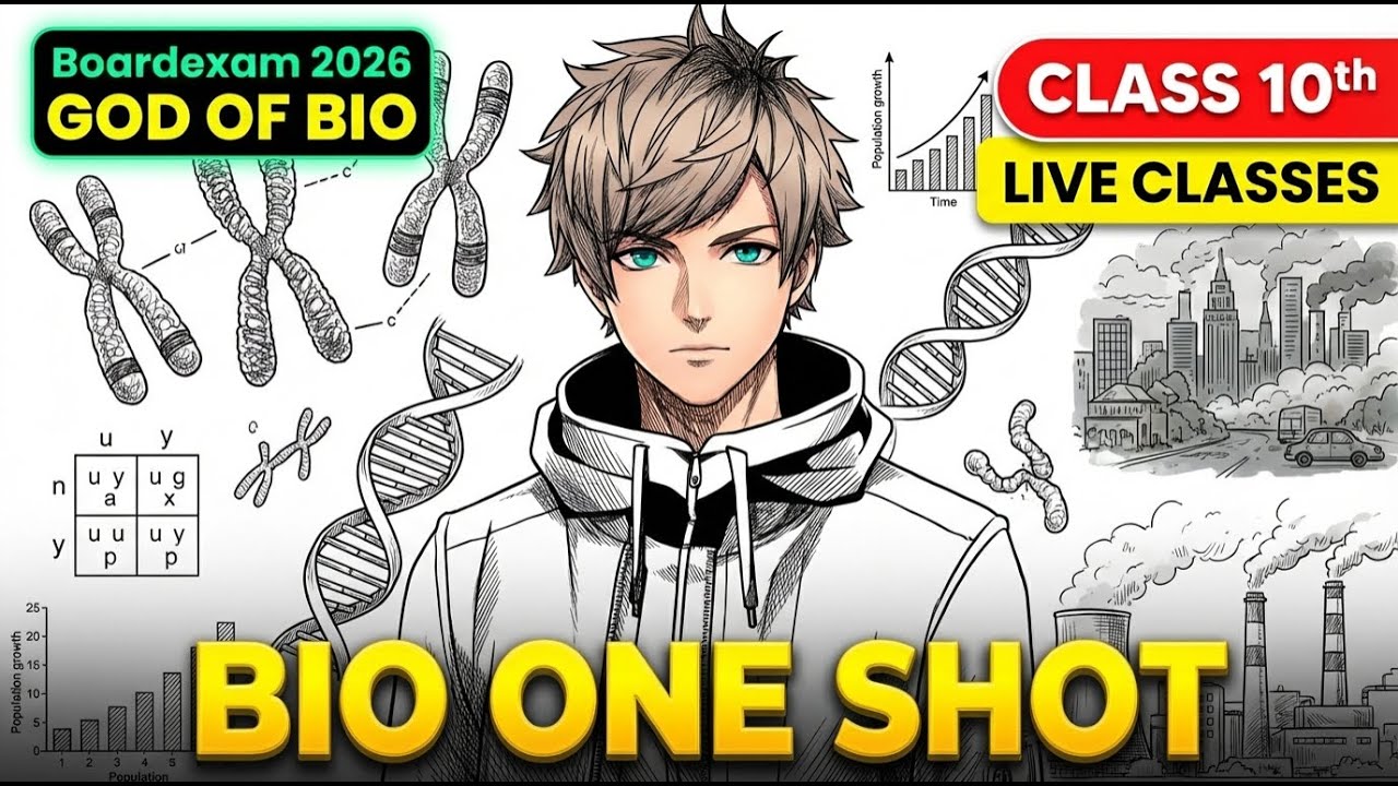 Class 10 Biology One Shot Part 01 🔥 | ICSE Board Exam 2026 | Theory + PYQs | Abhishek Sir
