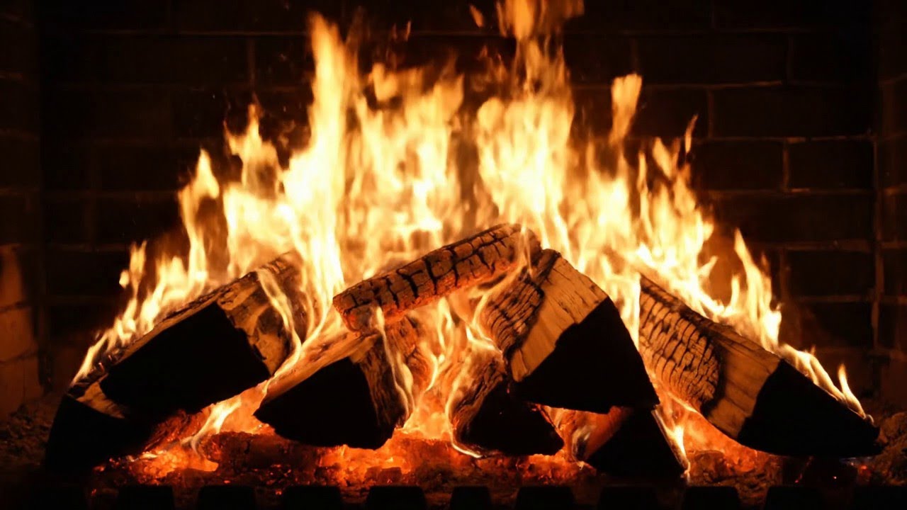 Winter Night Fireplace Smooth Jazz for Relaxation and Inner Peace