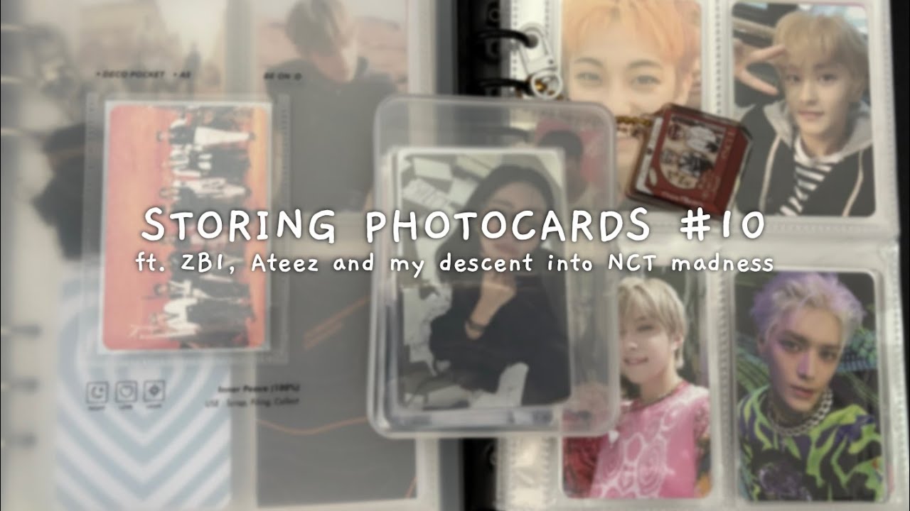 I'm not posting this a month after filming..of course not (Storing Photocards #10) ★ villainnextdoor