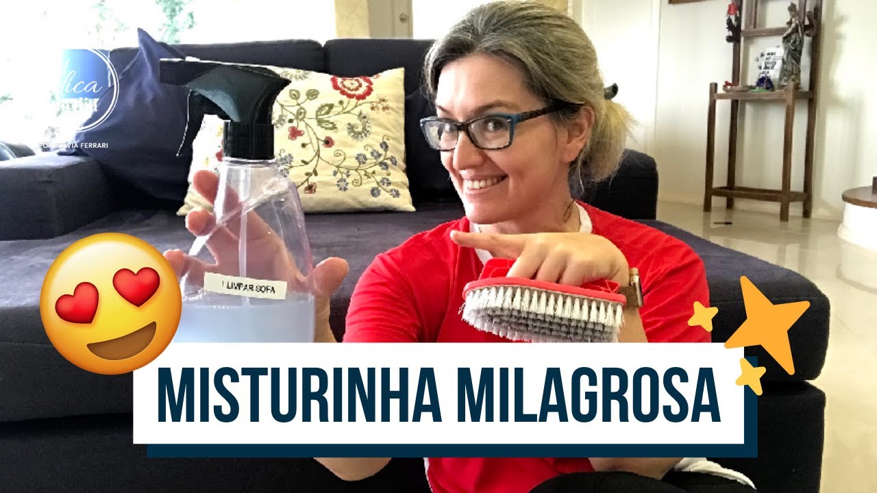 COMO LIMPAR SOFÁ EM CASA | FLÁVIA FERRARI