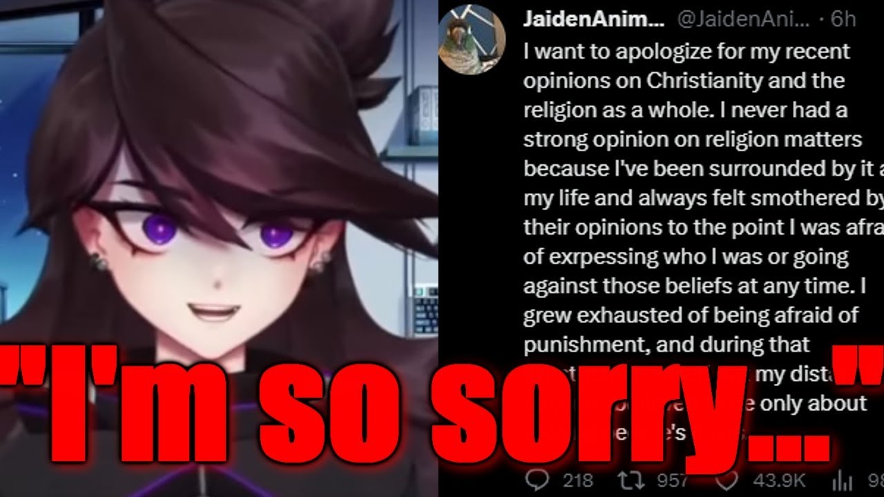 Извинения Jaiden Animation за насмешки над Богом ужасны...