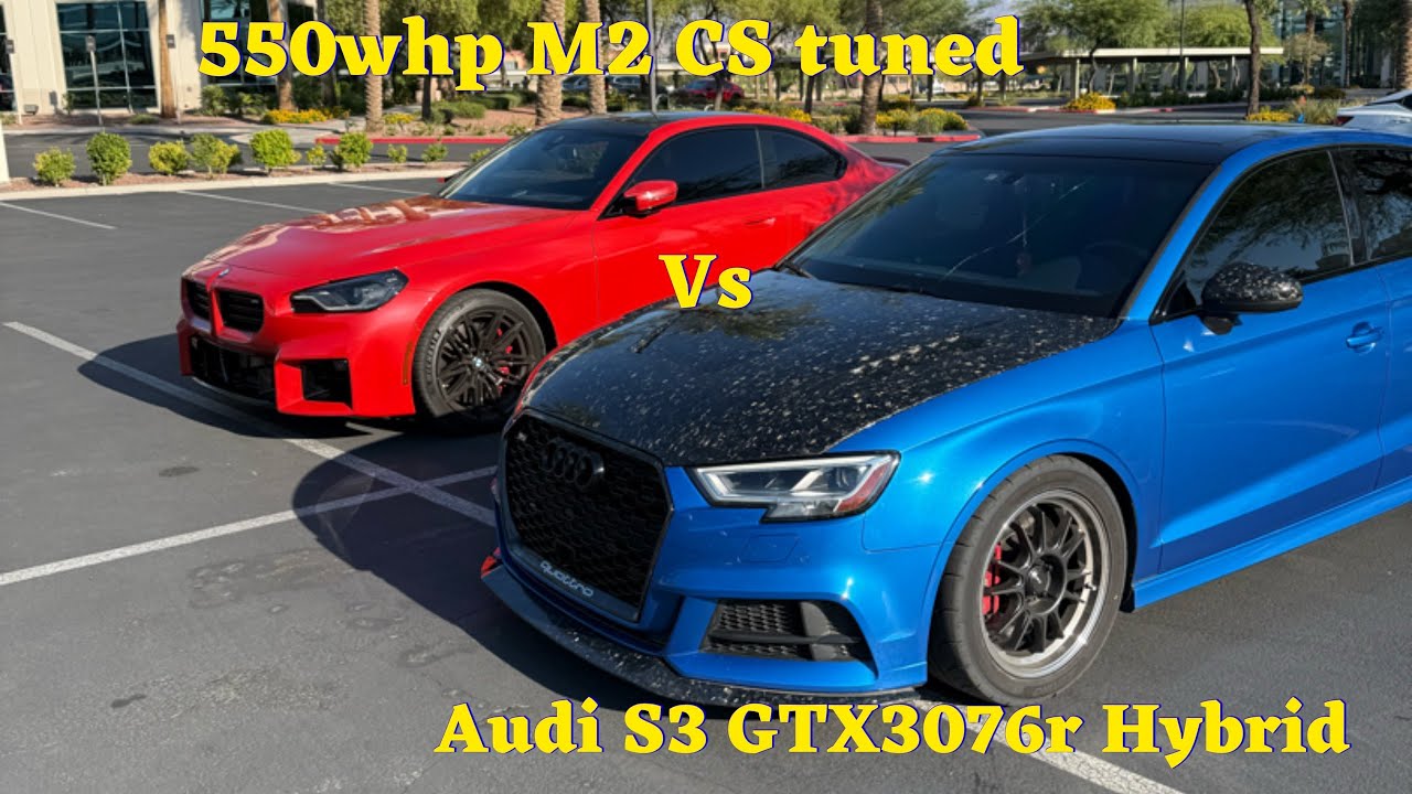 Can my Audi S3 GTX3076r Hybrid Outperform the G87 M2 CS tune? Find Out!
