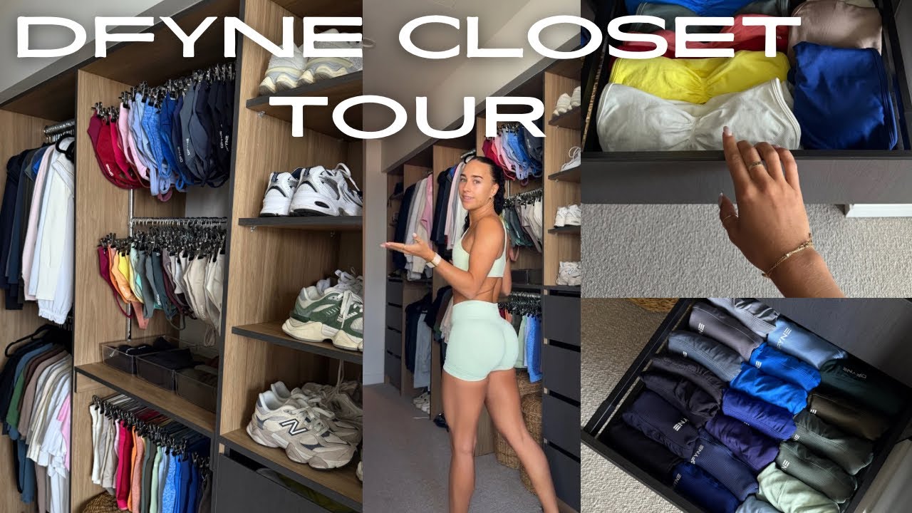 DFYNE ACTIVEWEAR CLOSET - MUST HAVES + TRY ON