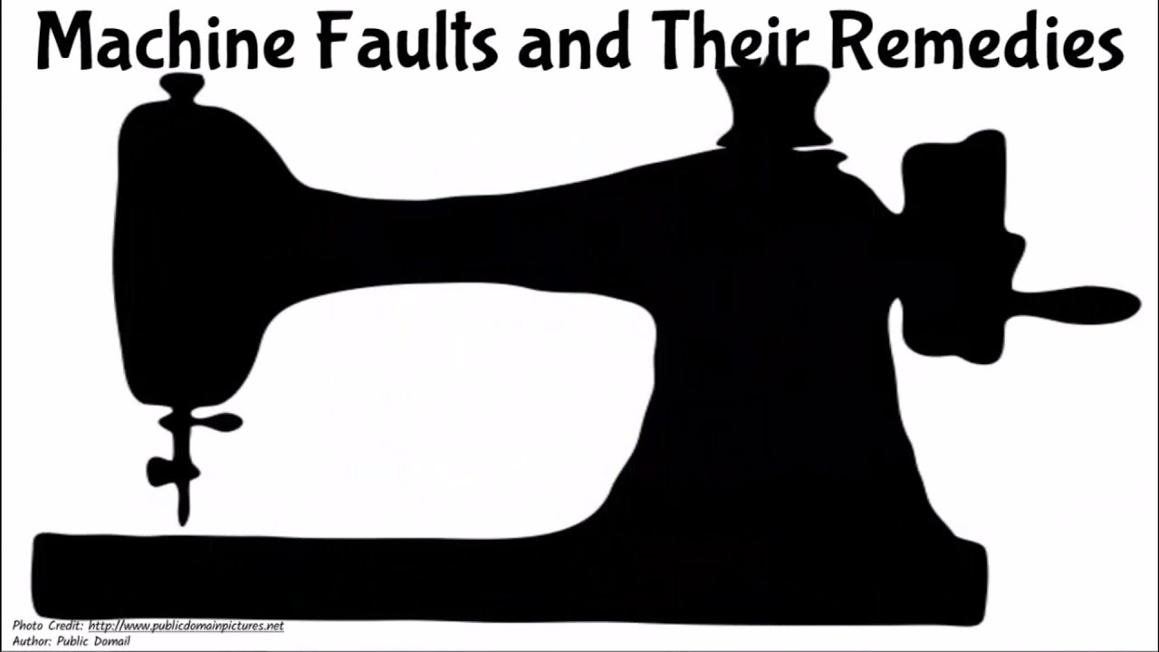 1Room Kenya KCSE Home Science Form 1 Lesson 51: Machines Faults and their Remedies